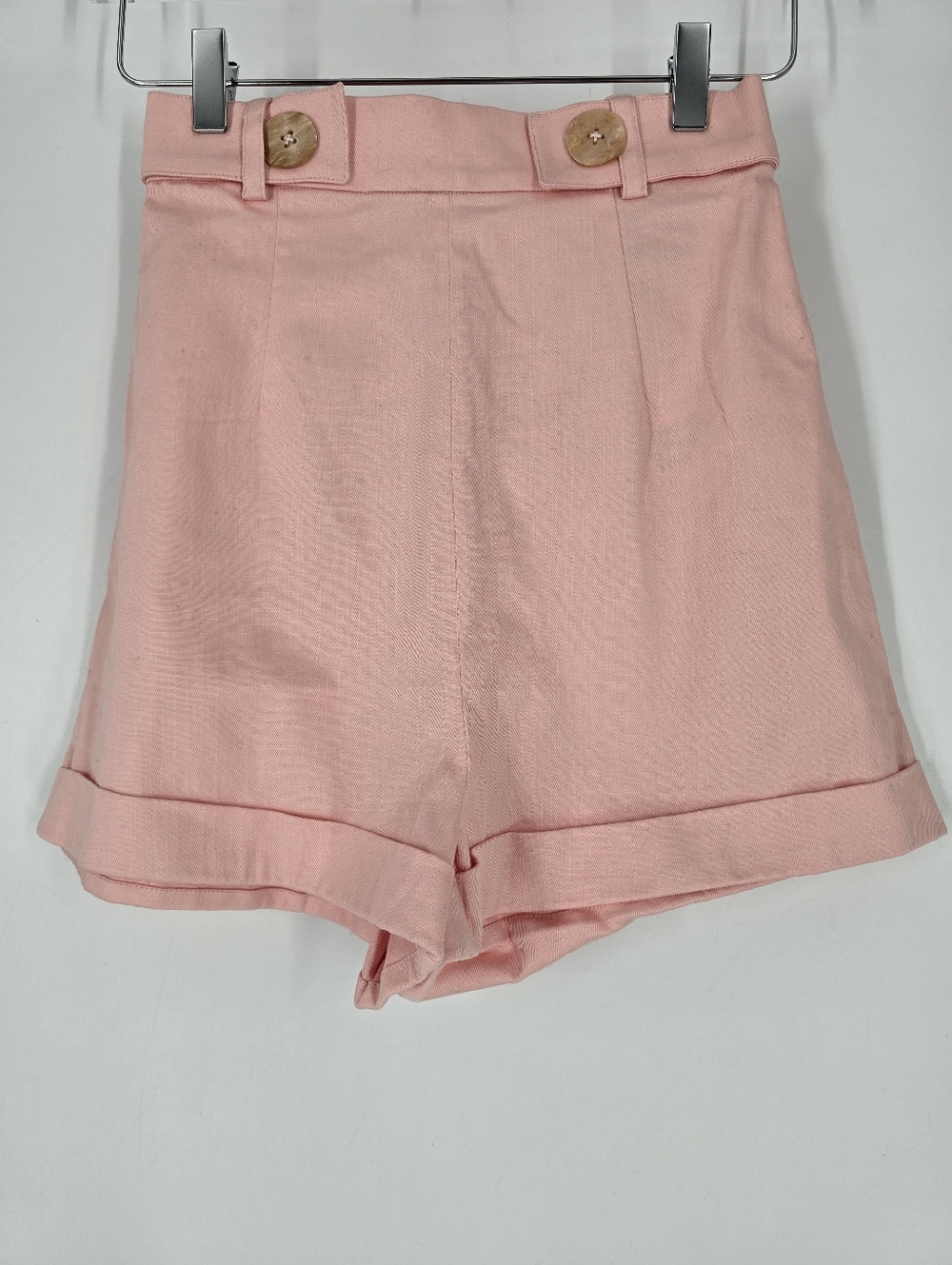 Finders Keepers Valentina High Waist Short in Blush Size XS 0-2 NEW